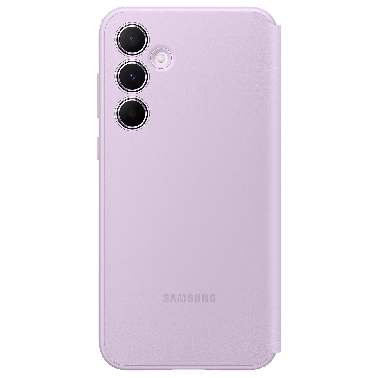 Etui z klapką Samsung Smart View Wallet Case dla Samsung Galaxy A55 5G, lawendowe